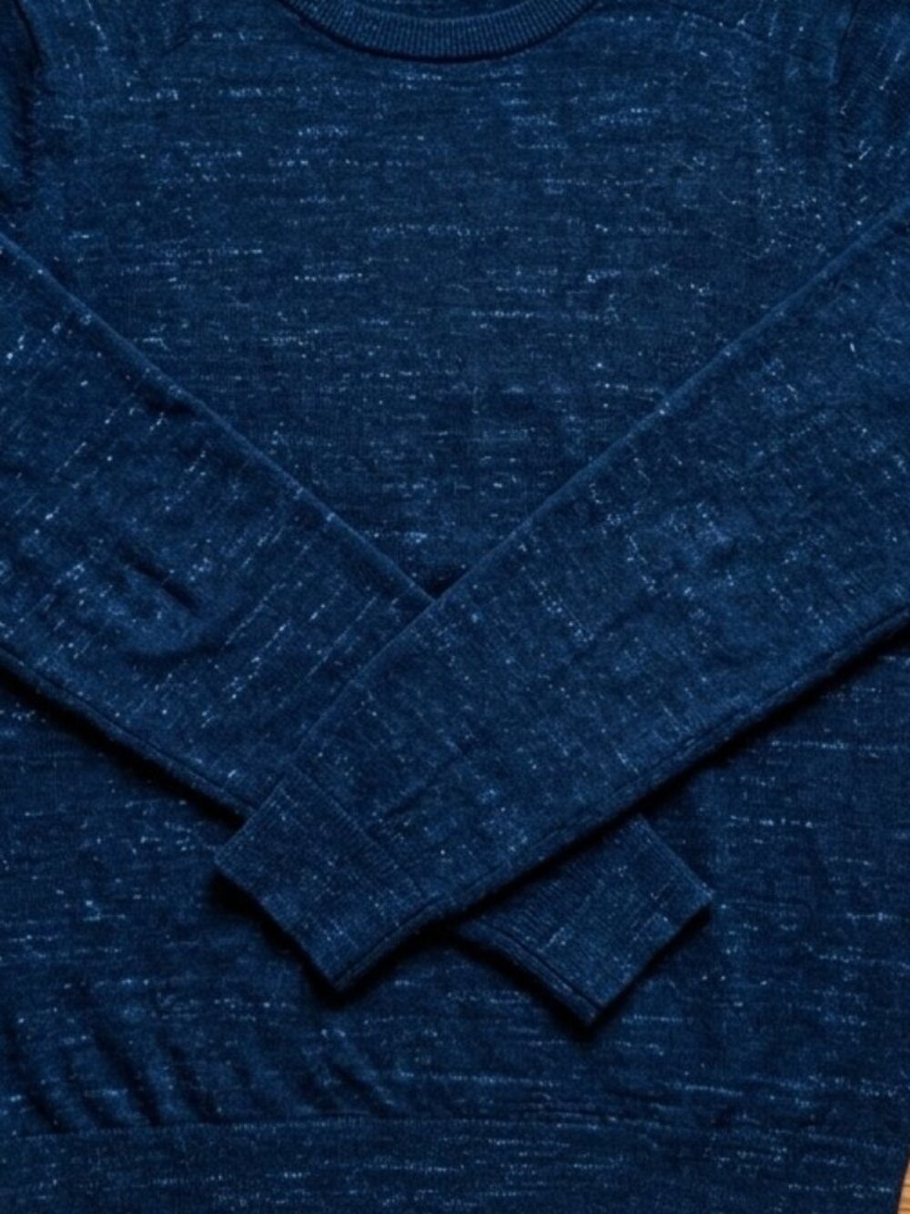 J. Crew 100% Cotton Crewneck Sweater XL Dark Blue